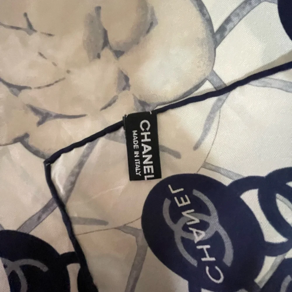 Chanel Silk Scarf. - Picture 10 of 16